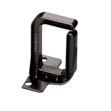 Panduit CABLE MGMT VERTICAL D-RING, 3.3"LX2"W EIA HOLE SPACING, BLACK ROHS 281014